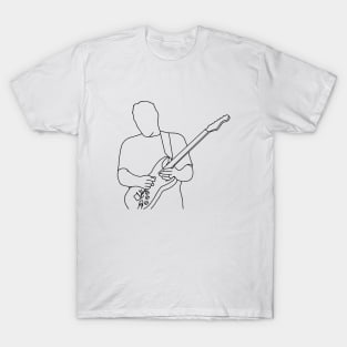 David Gilmour Minimalistic Design T-Shirt